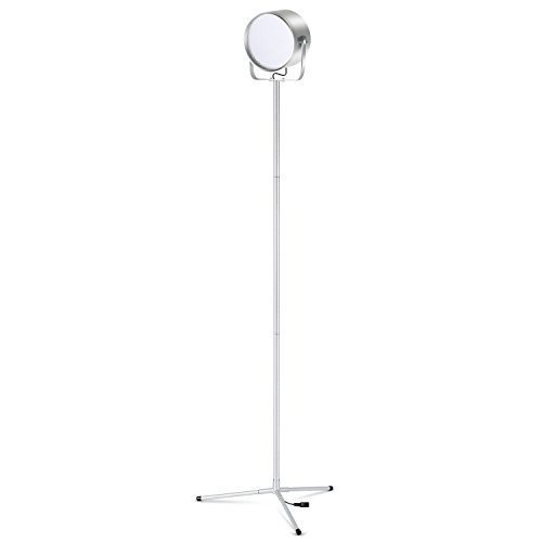 Albrillo LED StehlampeStehleuchte E27 Stehlampe Modell Tube Wohnzimmerlampe Wohnraumbeleuchtung Standlampe
