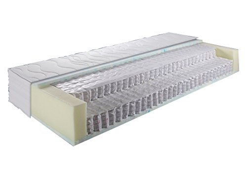 7-Zonen Boxspringmatratze Micro Taschenfederkernmatrate Härtegrad 2