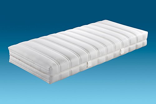 Hn8-Schlafsysteme 'Duo Komfort' 7-Zonen-Tonnen-Taschenfederkernmatratze, H2