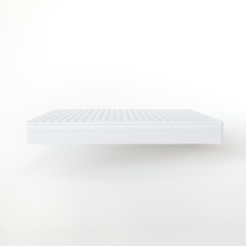 Hilding Sweden Essentials Federkernmatratze in Weiß / Mittelfeste Matratze mit orthopädischem 7-Zonen-Schnitt für alle Schlaftypen (H2-H3) / 200 x 80 x 22 cm