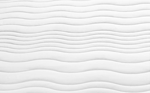 Traumnacht XXL de Luxe 7-Zonen Komfortschaummatratze mit Visco-Gelschaumauflage Härtegrad 2,5 (H2,5), 120 x 200 cm, weiß