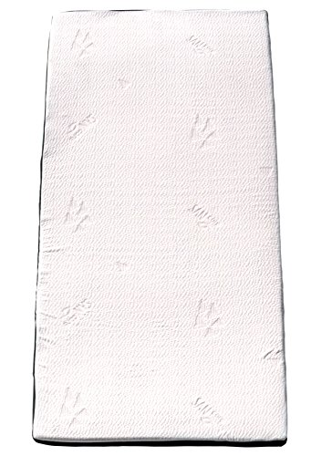 Frankenschaum Topper Franz Schaumstoffmatratze, Polyester-Baumwolle, Weiß, 7 x 210 x 190 cm