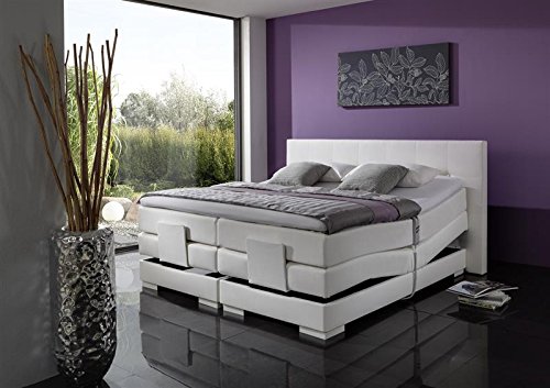 Breckle Boxspringbett 100 x 200 cm Oxford Box Split Hollanda 1000 TFK Topper Gel Premium Standard