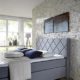 Breckle Boxspringbett 200 x 200 cm Royal Box Elektro Inspiration Hollanda TFK Topper Gel Comfort