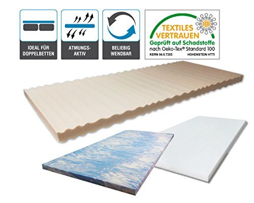 ARBD Kaltschaumkern für Topper - 5cm - XL 8cm - Wave XL 8cm - Rave XXL 10cm - Duo XXL 10cm