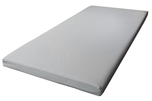 Matratzen Topper Classic Matratzenauflage Komfortschaum mit Bezug Höhe 5 cm Härte 2