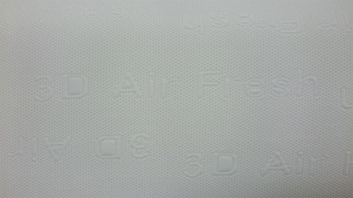 Dibapur® PRO SOFT 3D Air Fresh Bezug Kaltschaum Topper Matratzenauflage (3D Air 120x190) x ca. 5 cm Kern mit Bezug ca. 5,2 cm - Made in Germany